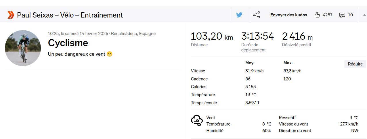 Strava Paul Seixas
